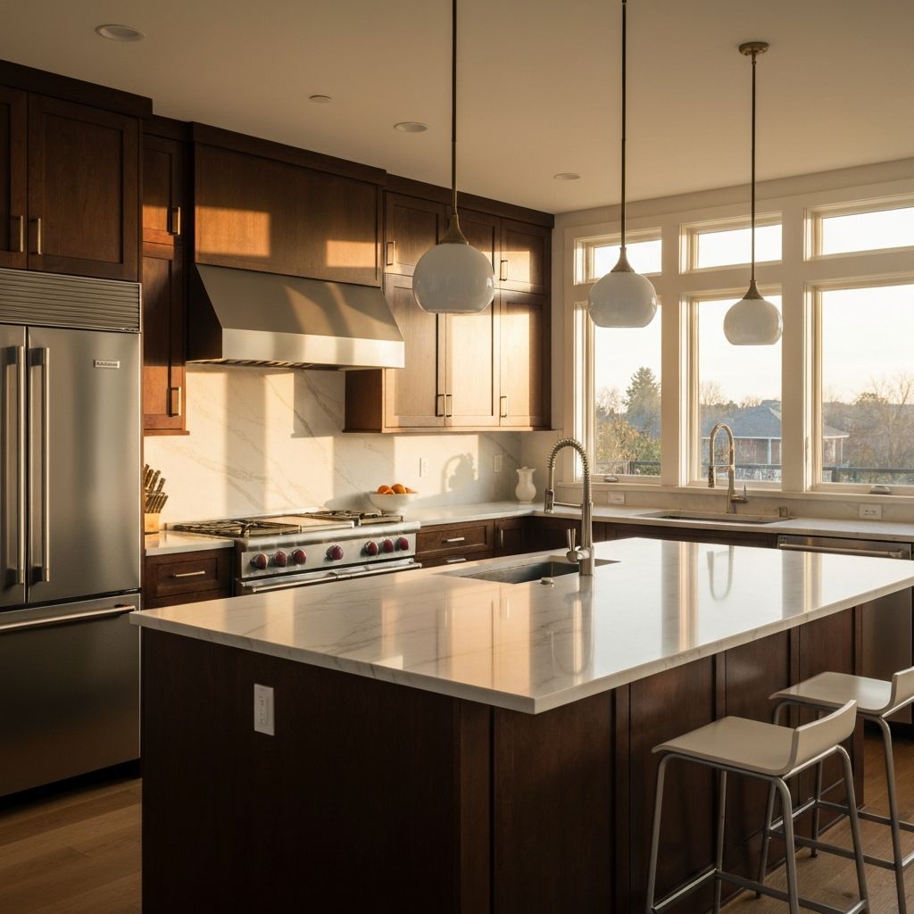 Beautiful kitchen renovation by Star Homes Construction