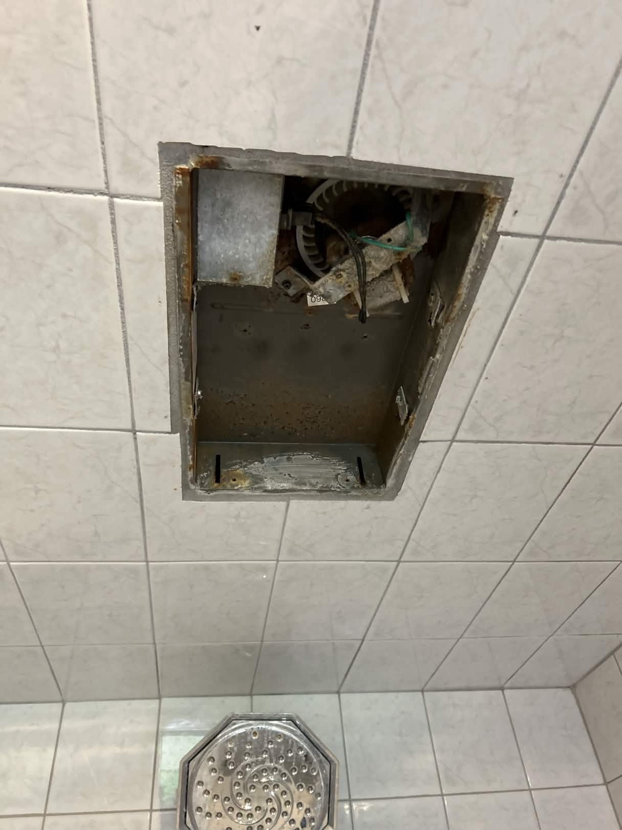 Exhaust fan replacement in bathroom
